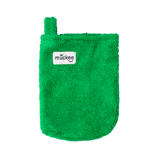 Green Kids Washcloth Set | Meals & Bath Reusable Cotton Duo